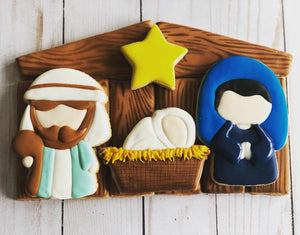 Nativity Christmas Cookies