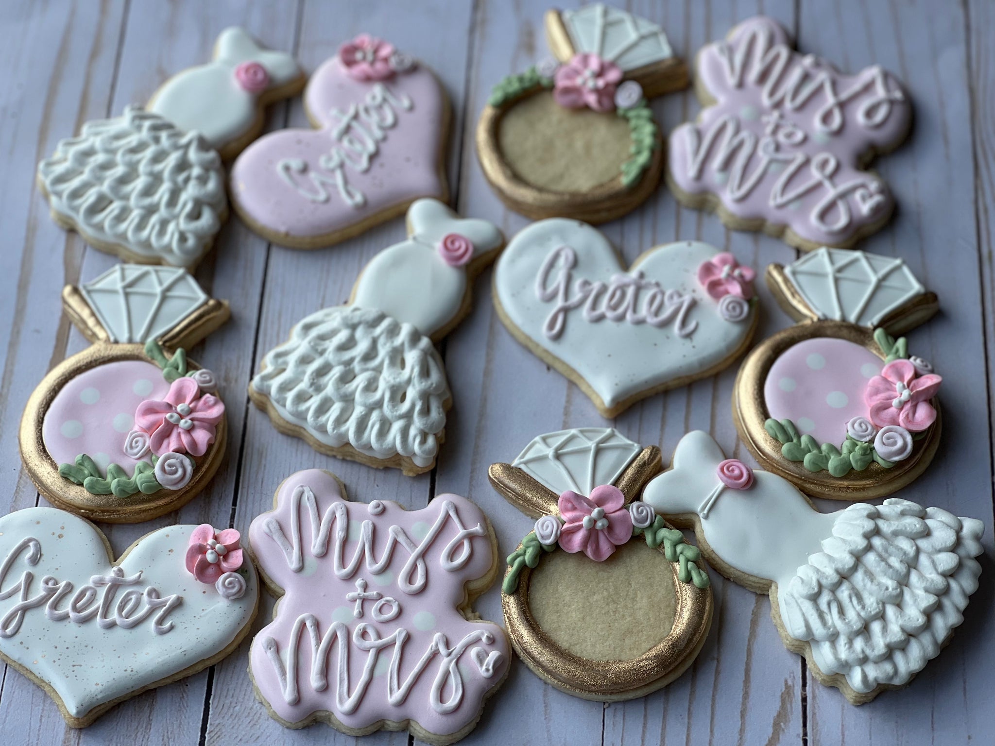 Bridal online shower cookies