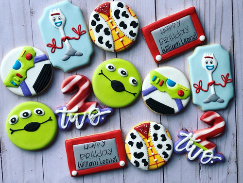 Toy story theme cookies