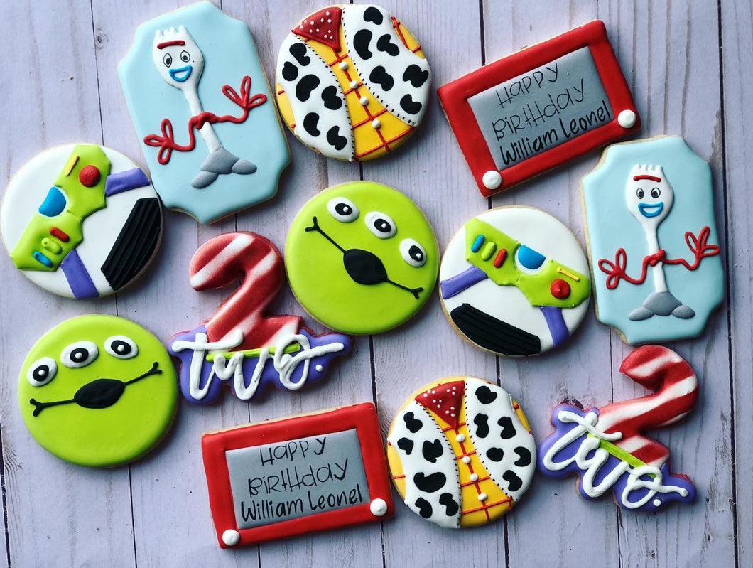 Toy story theme cookies