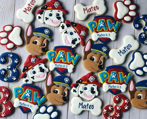 Paw patrol theme Cookies