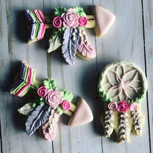 Boho Theme Cookies