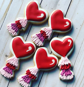 Valentines cookies