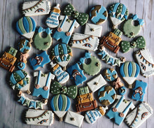 Load image into Gallery viewer, Travel Baby shower cookies