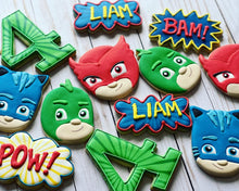 Load image into Gallery viewer, Superhero cookies