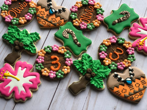 Moana theme cookies