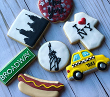 Load image into Gallery viewer, New York theme Cookies