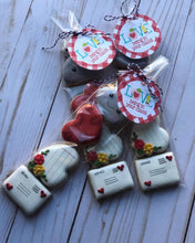 Load image into Gallery viewer, Valentines mini cookies bags