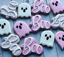Load image into Gallery viewer, Halloween Ghost Sugar  Cookies