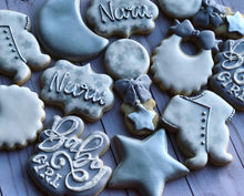 Load image into Gallery viewer, Baby shower cookies