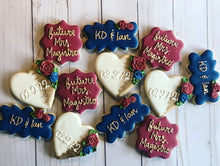Load image into Gallery viewer, Bridal shower cookies