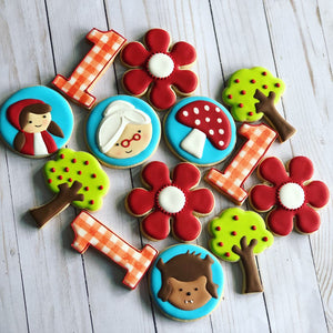 Little red Riding Hood Theme Cookies