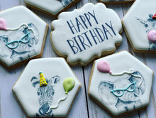 Load image into Gallery viewer, Safari Animal birthday Cookies