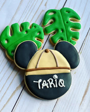 Load image into Gallery viewer, Safari Mickey theme cookies