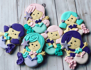 Mermaid theme Cookies
