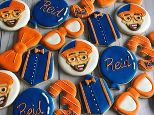 Blippi theme Cookies