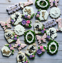 Load image into Gallery viewer, Garden Fairy Theme Cookies