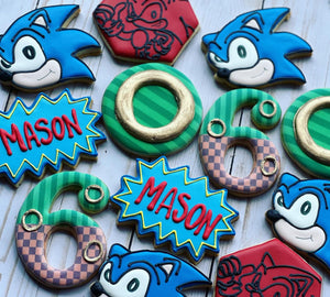 Sonic theme Cookies