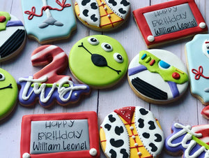 Toy story theme cookies