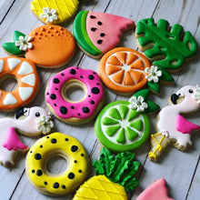 Load image into Gallery viewer, Tropical Fruit theme Cookies