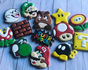 Mario Bro theme Cookies