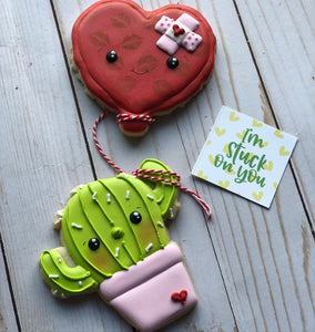 Valentines cookies gift