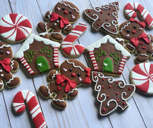 Load image into Gallery viewer, Gingerbread Christmas Cookies