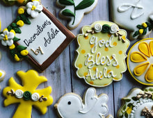 Load image into Gallery viewer, Lemon theme Confirmation / Communion / Baptism cookies
