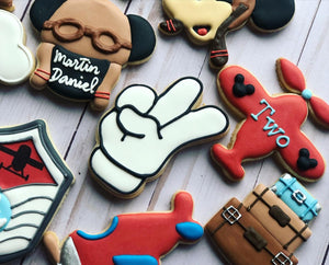 Mickey pilot theme cookies