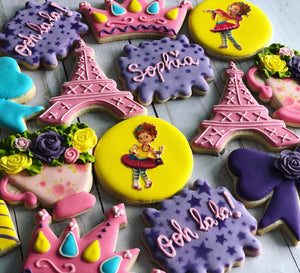 Tea Party Birthday Theme Cookies