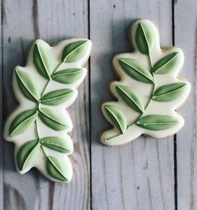 Natural Baby shower cookies