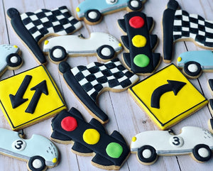 Vintage Car Theme Cookies