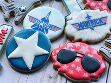 Load image into Gallery viewer, Top Gun theme  Cookies