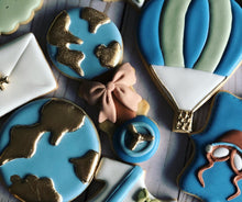 Load image into Gallery viewer, Travel Baby shower cookies