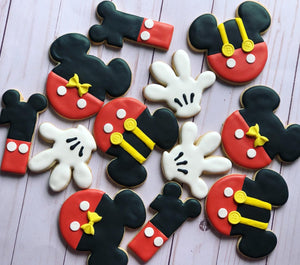 Mickey theme cookies