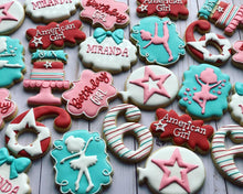 Load image into Gallery viewer, Ballerina American doll Cookies