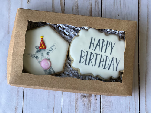 Birthday Gift Cookies