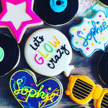 Load image into Gallery viewer, Glow in the dark Neon Cookies
