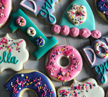 Load image into Gallery viewer, Donut theme  Cookies