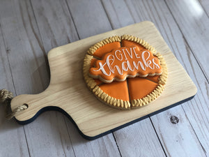 Thanksgiving Pie cookies gift