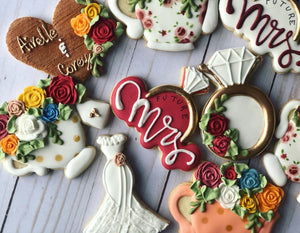 Wedding Bridal shower cookies