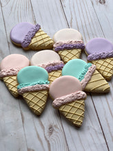 Load image into Gallery viewer, Ice cream theme Cookies