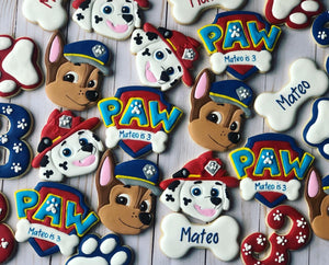 Paw patrol theme Cookies