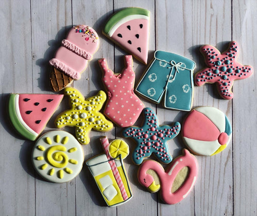 Summer  beach theme Cookies