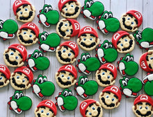 Load image into Gallery viewer, Mario theme Cookies