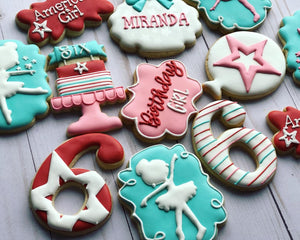 Ballerina American doll Cookies