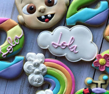 Load image into Gallery viewer, Cocomelon Rainbow Theme Cookies