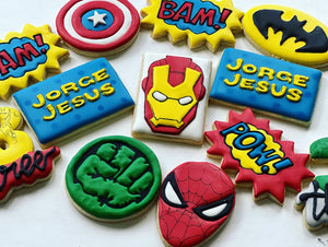 Superheroes Cookies