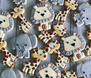 Safari Animal Cookies