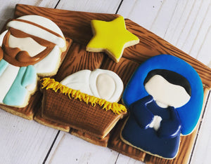 Nativity Christmas Cookies